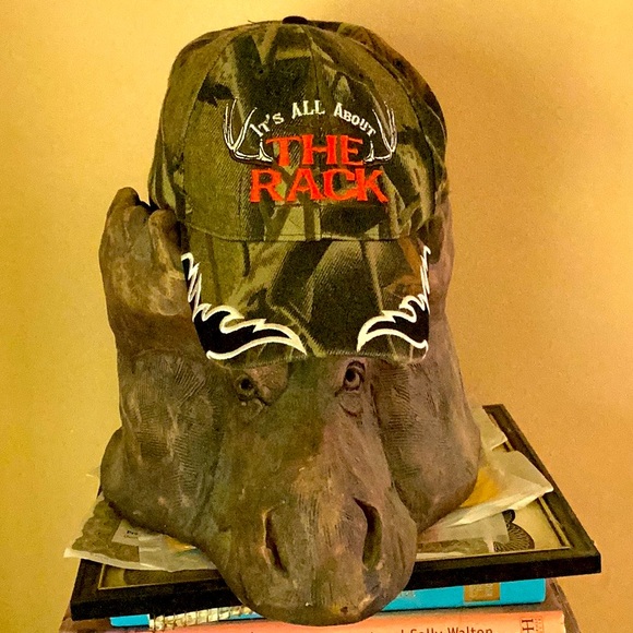 🎣 White Cap PERCH POUDER 5th Annual SPORTS 🧢BASEBALL CAP Black Unisex OS - Picture 7 of 16